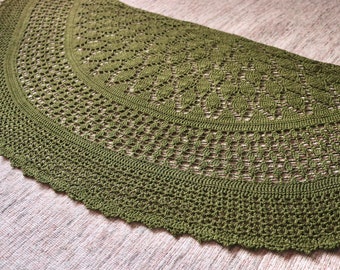 Botanical Shawl crochet pdf pattern INSTANT DOWNLOAD