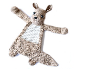 Kangaroo Ragdoll crochet amigurumi pattern PDF INSTANT DOWNLOAD
