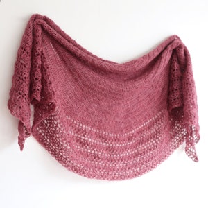 Relaxation shawl crochet pdf pattern INSTANT DOWNLOAD