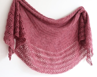 Relaxation Shawl crochet pdf pattern INSTANT DOWNLOAD