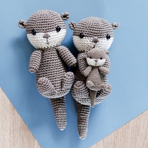 Otter Onesiegurumi: No-sew amigurumi crochet pattern PDF INSTANT DOWNLOAD