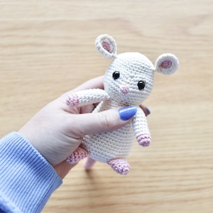 Mouse Onesiegurumi: No-sew amigurumi crochet pattern PDF INSTANT DOWNLOAD