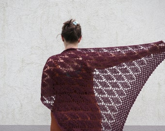 Dancing Lights Shawl crochet pdf pattern INSTANT DOWNLOAD