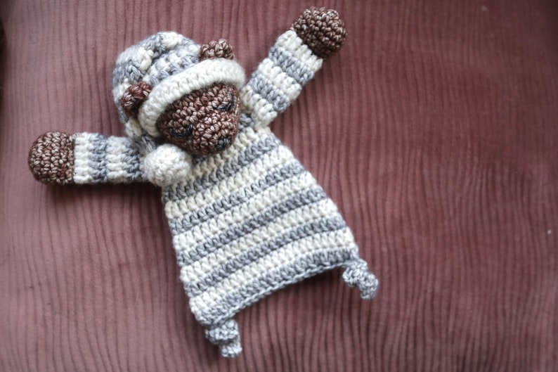 Baby Sleepy Bear Mini Ragdoll crochet amigurumi pattern PDF INSTANT DOWNLOAD image 6