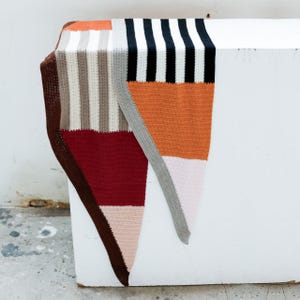 Architect shawl crochet pdf pattern INSTANT DOWNLOAD