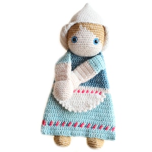 Dutch Farm Girl Ragdoll haak amigurumi patroon PDF INSTANT DOWNLOAD