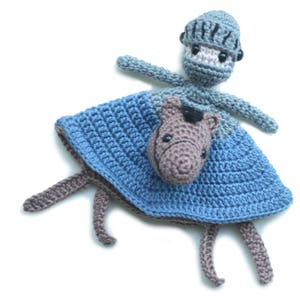 Knight Lovey gehaakt Amigurumi patroon PDF INSTANT DOWNLOAD