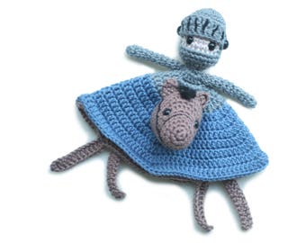 Knight Lovey Crochet Amigurumi Pattern PDF INSTANT DOWNLOAD