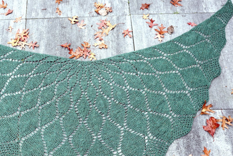 Mandala Shawl crochet pdf pattern INSTANT DOWNLOADq image 3