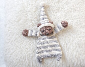 Baby Sleepy Bear Mini Ragdoll crochet amigurumi pattern PDF INSTANT DOWNLOAD