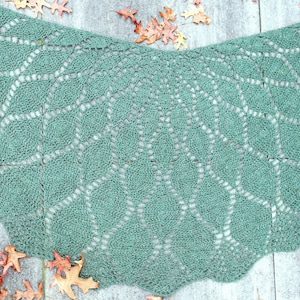 Mandala Shawl crochet pdf pattern INSTANT DOWNLOADq image 4
