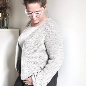 Wallflower Cardigan Crochet Pdf Pattern INSTANT DOWNLOAD - Etsy