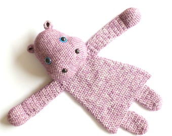 Hippo Ragdoll crochet amigurumi pattern PDF INSTANT DOWNLOAD