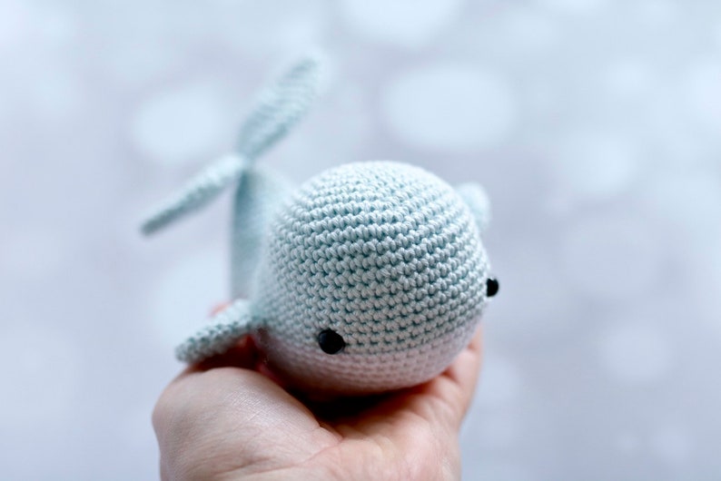 Whale Onesiegurumi: No-sew amigurumi crochet pattern PDF INSTANT DOWNLOAD image 7