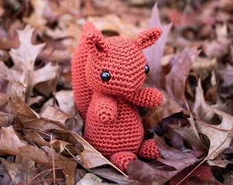 Squirrel Onesiegurumi: No-sew amigurumi crochet pattern PDF INSTANT DOWNLOAD