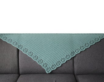 Rose Hedge Shawl crochet pdf pattern INSTANT DOWNLOAD