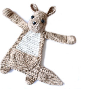 Duo Deal: Kangaroo Ragdoll and Baby Kangaroo mini Ragdoll crochet amigurumi pattern PDF INSTANT DOWNLOAD image 4