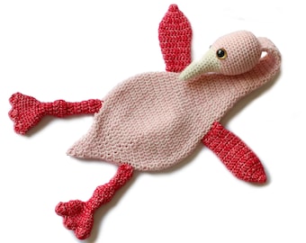 Flamingo Ragdoll crochet amigurumi pattern PDF INSTANT DOWNLOAD