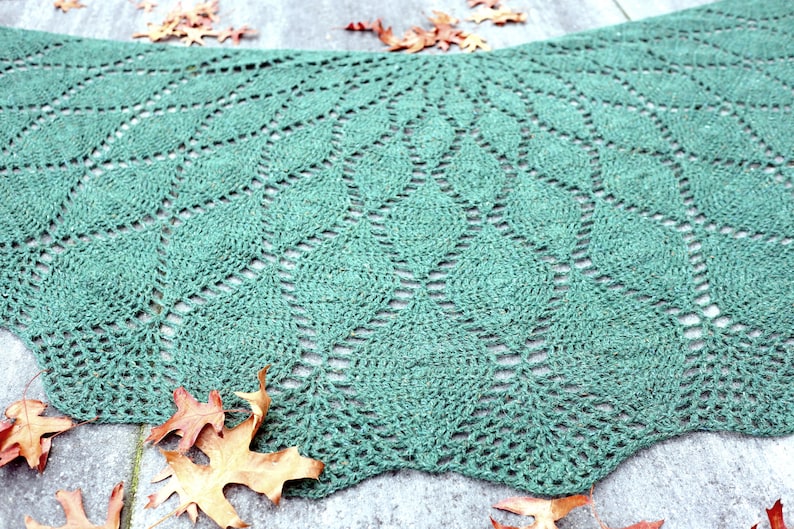 Mandala Shawl crochet pdf pattern INSTANT DOWNLOADq image 2