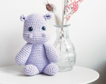 Hippo Onesiegurumi: No-sew amigurumi crochet pattern PDF INSTANT DOWNLOAD