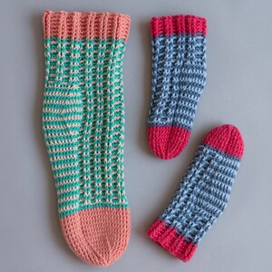 Locomotive Socks crochet pdf pattern INSTANT DOWNLOAD image 2