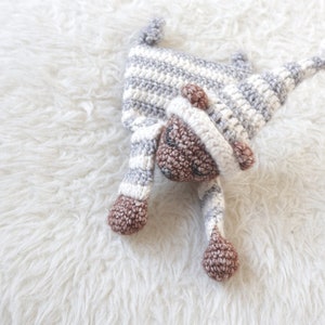 Baby Sleepy Bear Mini Ragdoll crochet amigurumi pattern PDF INSTANT DOWNLOAD image 5
