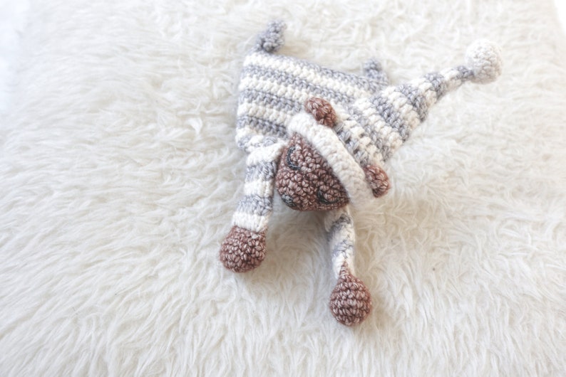 Baby Sleepy Bear Mini Ragdoll crochet amigurumi pattern PDF INSTANT DOWNLOAD image 5