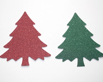 Gold Glitter Metallic Bronze /& Brown Glitter Christmas Reindeer Die Cuts 15 Count