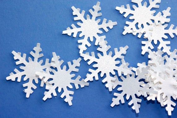 Snowflake Confetti