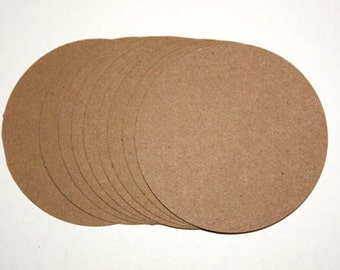 25 Brown Kraft Tags, 2 Inch Die Cut Paper Circles, Paper Craft, Kraft Paper Tags, DIY Tags, Kraft Die Cut, Kraft Circle Tags, Kraft Wedding