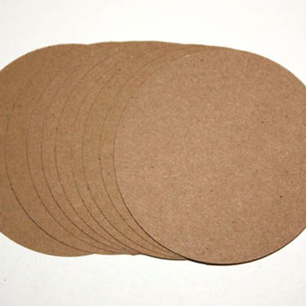 25 Brown Kraft Tags, 2 Inch Die Cut Paper Circles, Paper Craft, Kraft Paper Tags, DIY Tags, Kraft Die Cut, Kraft Circle Tags, Kraft Wedding