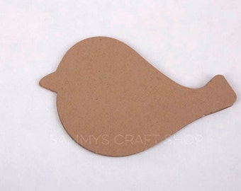 25 Bird Cut Outs, Kraft Brown Die Cut Birds, DIY Bird Tags, A Sweet Little Birdie Theme Baby Shower, Bird Bridal Shower Confetti Party Decor