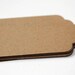 50 Brown Kraft Tags Die Cut Merchandise Tags Blank Tags - Etsy