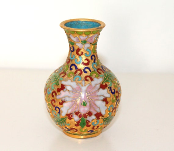 Vases vintage cloisonne Can You