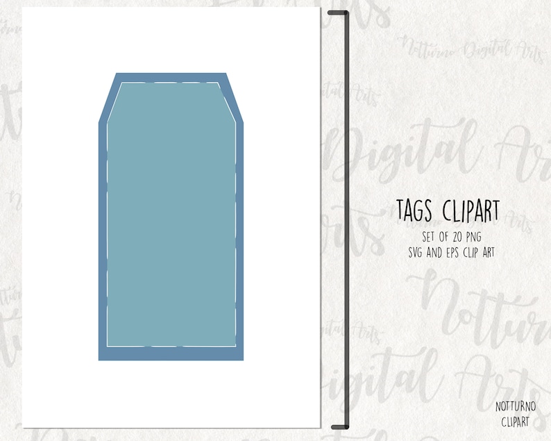 Set of 20 digital Clip Art Gift Digital Tags. Planner Sticker SVG Tags Clipart