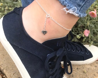 Helen de Lete Vintage Sneaker Gym Shoes Sterling Silver Collar Necklace