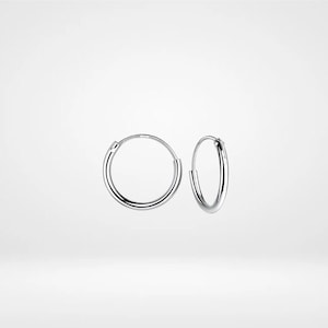 Sterling Silver Hoop Earrings