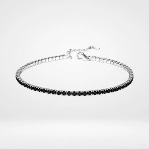 Sterling Silver Cubic Zirconia Bracelet