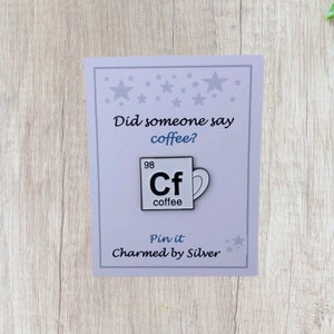 Did someone say coffee enamel pin