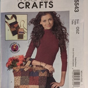 Uncut McCall&#39;s Crafts Pattern #M5543 - 3 Different Bags - 2007