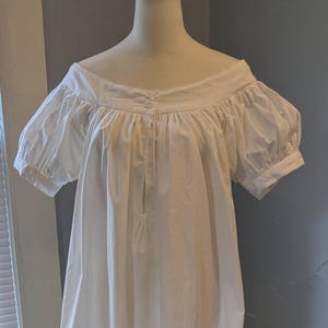Early to Mid Victorian Chemise (cotton)