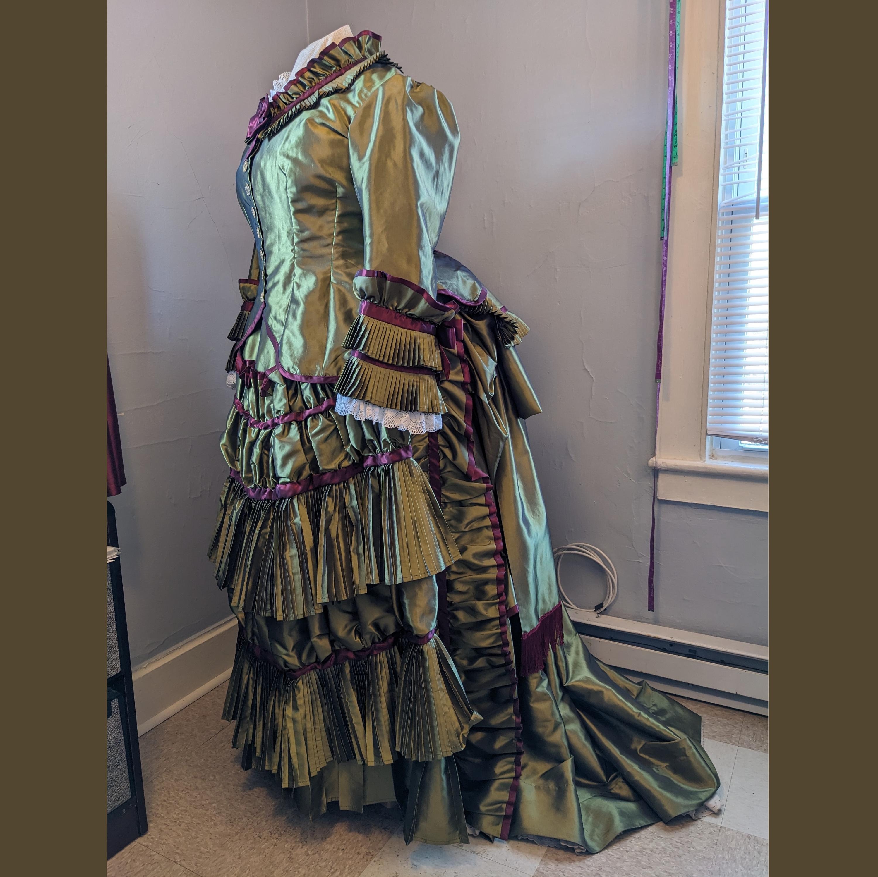 Late Victorian Evening Dress - Etsy Late Victorian Evening Dress - Etsy