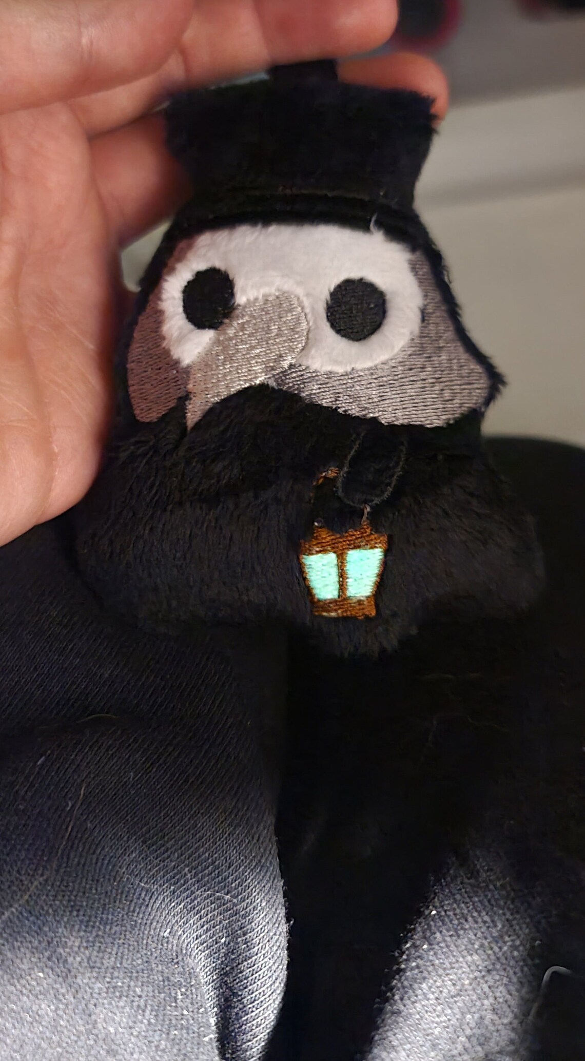 Plague Doctor Plush Keychain - Etsy
