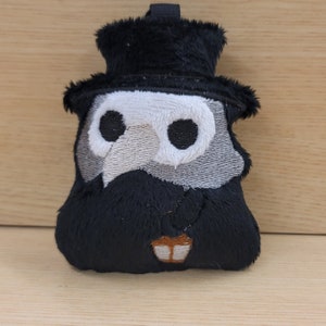 Plague Doctor Plush Keychain