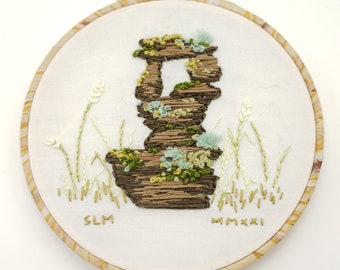 Mossy Cairn Wall Hanging