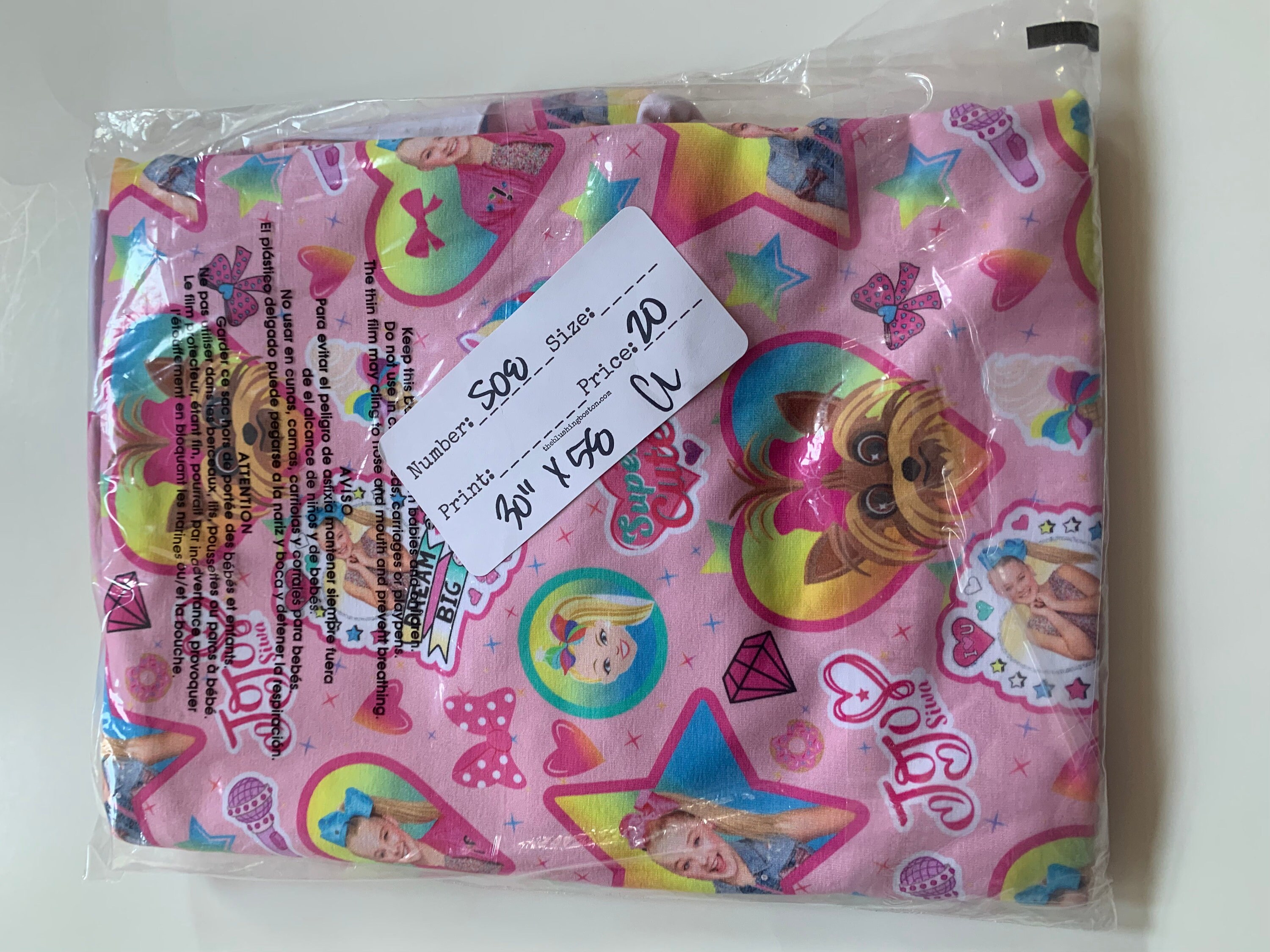 EOB 508 JOJO SIWA Cotton Lycra - Etsy