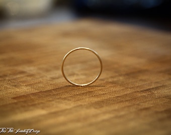 Silver Thin Stacking Ring