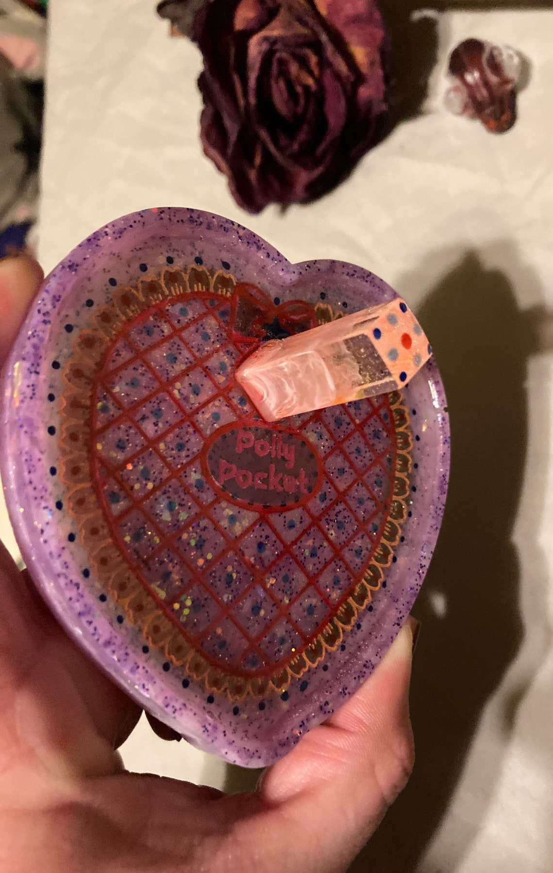 Polly Pocket Ring Holder Dish Etsy