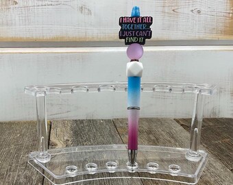 I have it all together beaded pen