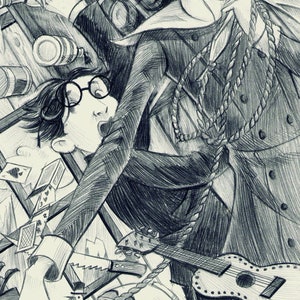 Baudelaires in caravan